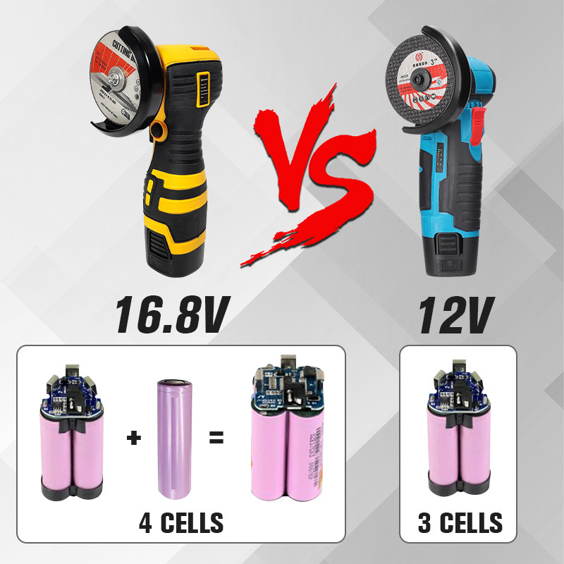 Brushless Angle Grinder Mesin Gerinda Tangan Gerinda Cordless Elektrik Gerinda Baterai Portable Alat