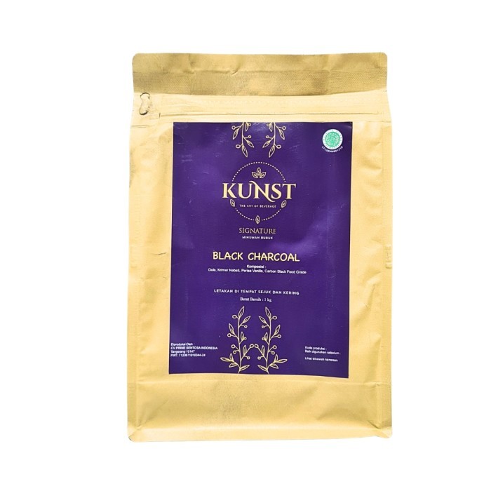 

Kunst Bubuk Minuman Rasa Charcoal 1kg Signature Powder Drink