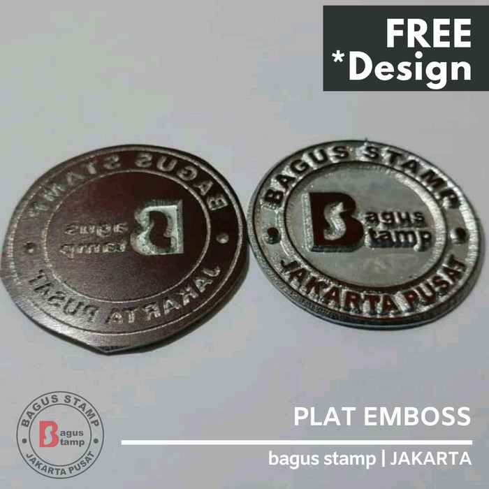 

Plat Stempel Emboss / Plat Emboss