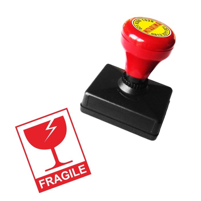 

Stempel FRAGILE Warna Otomatis