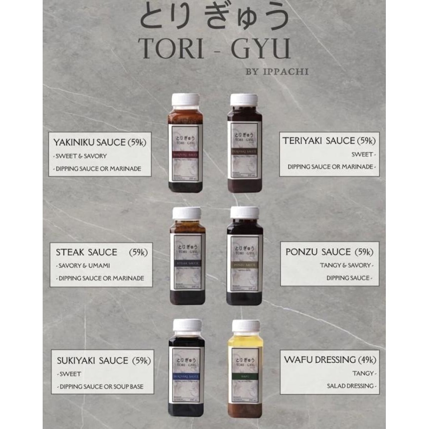 

Wafu Salad Dressing Halal Sauce Restoran Jepang Terkenal Jakarta Bumbu SS99