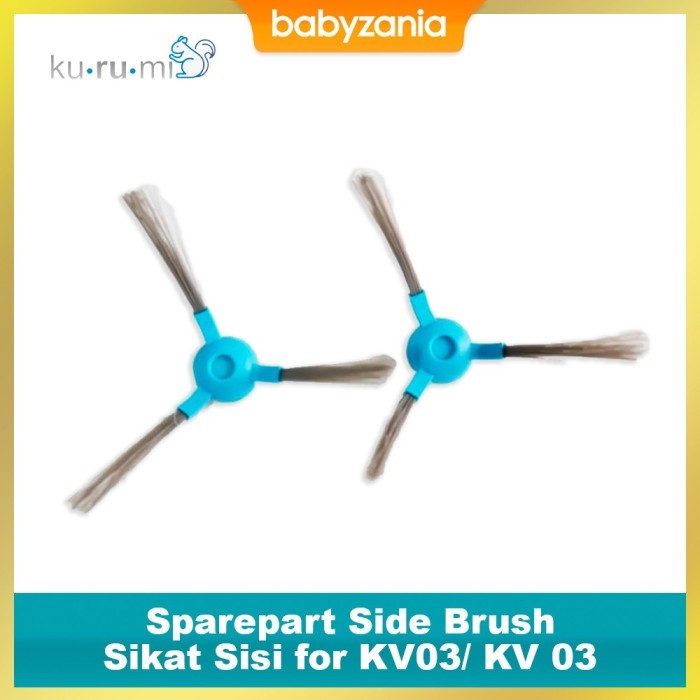 TERLARIS Kurumi Sparepart Side Brush Sikat Sisi for KV03/ KV 03