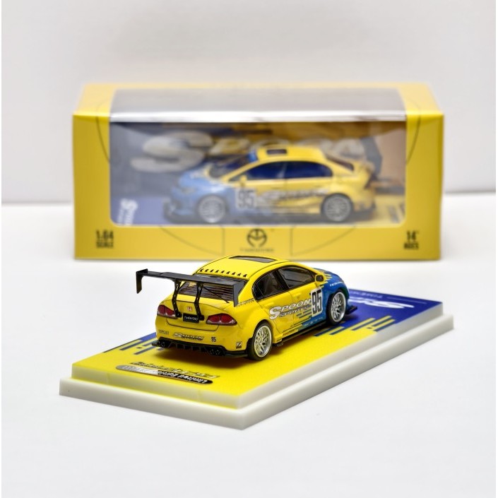 Time Micro Honda Civic Spoon Racing Team #95 Fd2 Mugen Type R Race Edition Limited Edition Terlaris