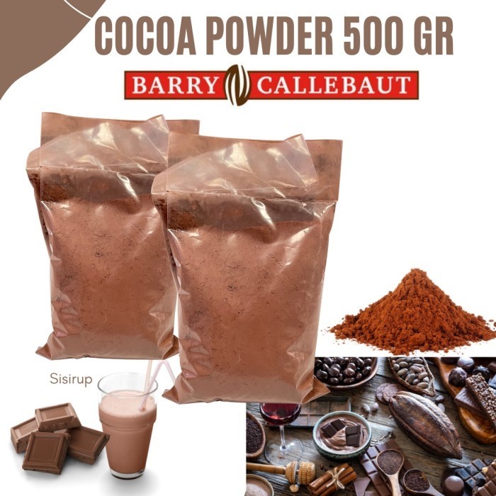 

HOT SALE 500 GR Cocoa Powder Barry Callebaut 500 GR / Coklat Cocoa / Cacao