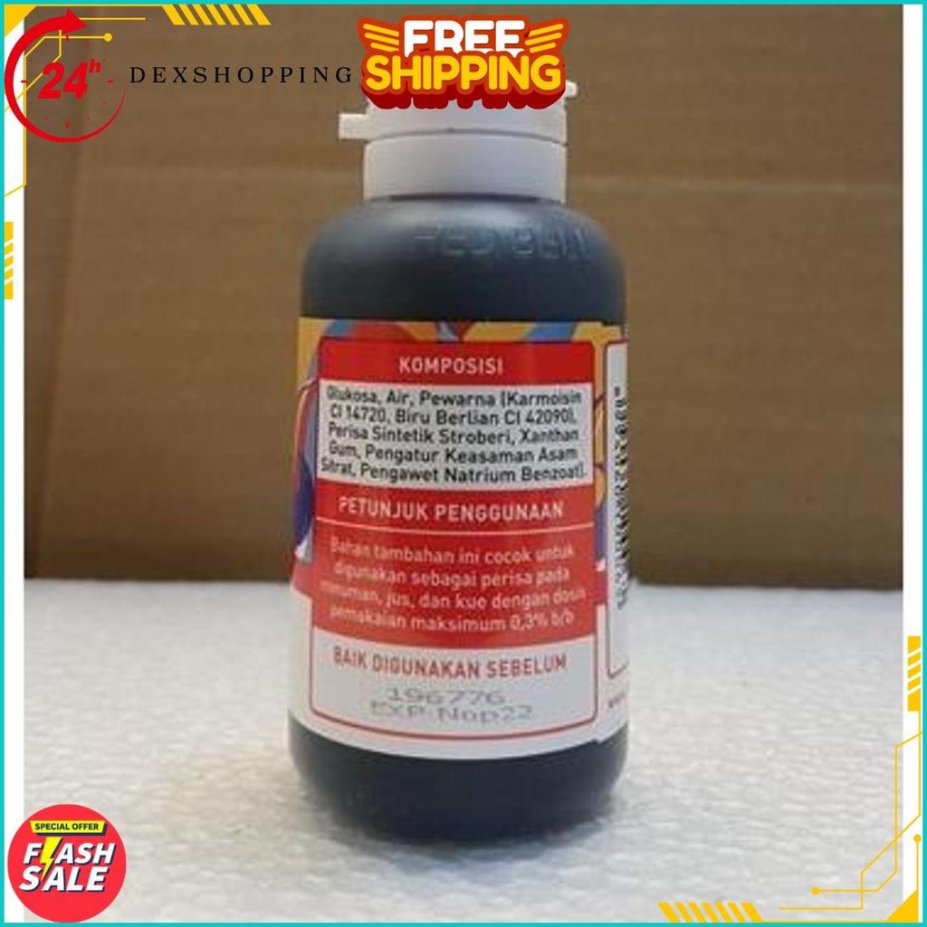 

Pewarna Dan Perisa Red Bell Rasa Strawberry 55Ml Original Produk