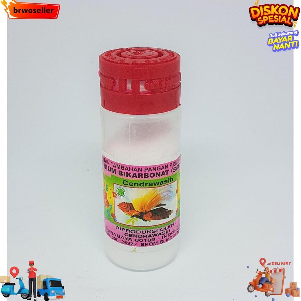 

Soda Kue Cap Cendrawasih 15Gr Bj Promo Puncak