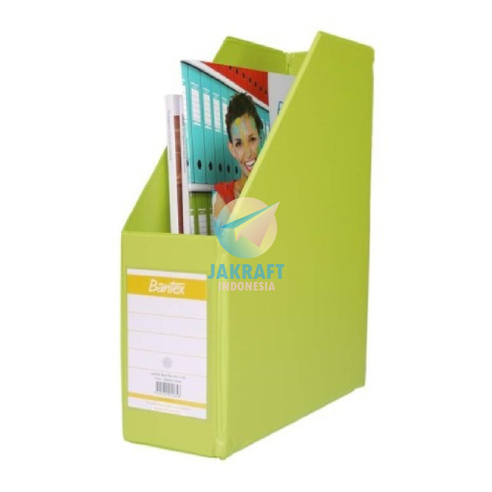 

Magazine Box File Bantex 4011-65 (Lime) Folio Fc F4 10 Cm