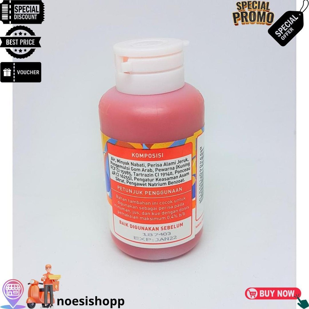

Perasa Dan Pewarna Red Bell Rasa Orange Base Special 55Ml Bj Promo 1.1