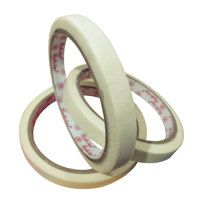 

Masking Tape Lakban Kertas 1/2" Inch 10Mm (12Mm) X 12M Seperti Daimaru