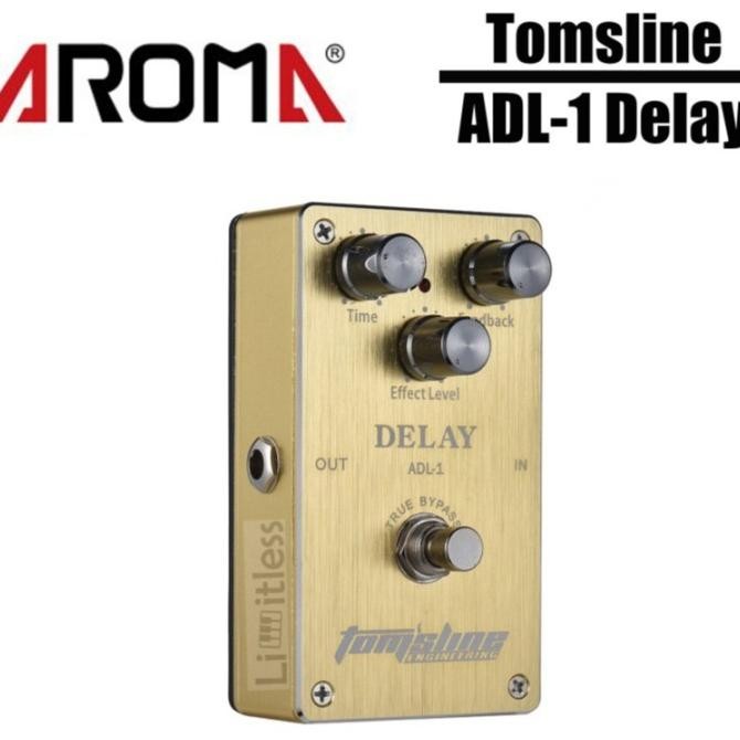 Pedal Efek Gitar TOMSLINE ADL-1 DELAY ADL 1 / ADL1 mirip Merek Efek BOSS DELAY suarannya