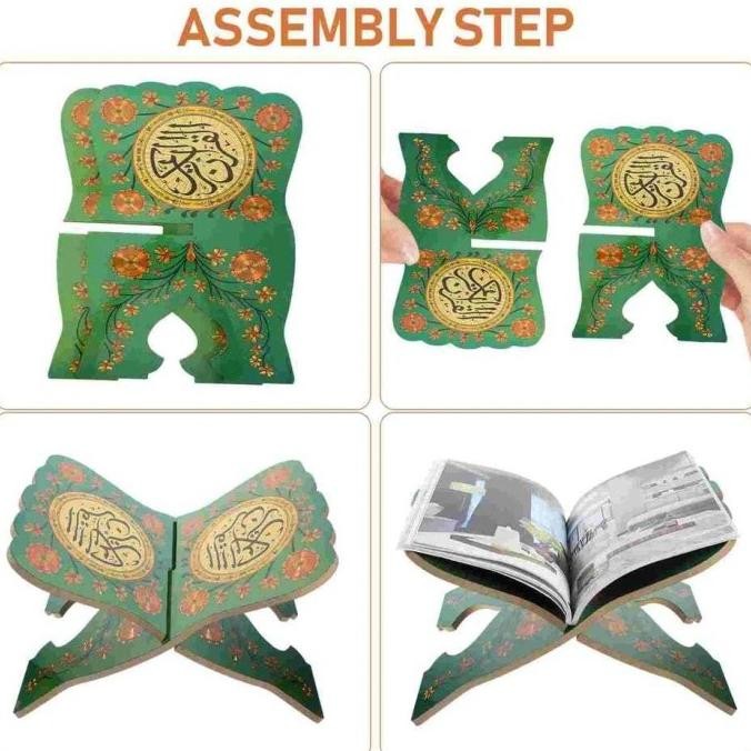 Tatakan Meja Al-quran / Dudukan Al-quran / Rekal Al-quran