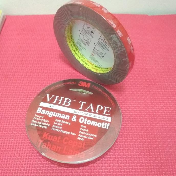 

Promo 3M Double tape VHB size: 1roll 12mmx4,5m COD