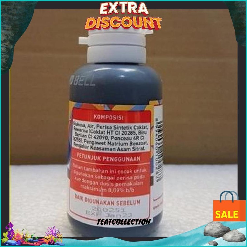 

Pewarna Dan Perisa Red Bell Rasa Dark Chocolate Coklat 55Ml Termurah Banget