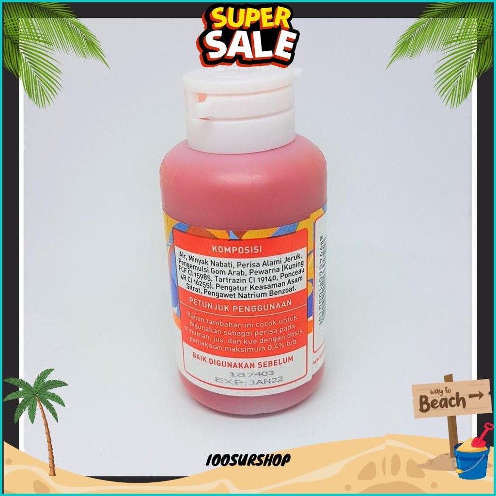 

Perasa Dan Pewarna Red Bell Rasa Orange Base Special 55Ml Bisa Cod