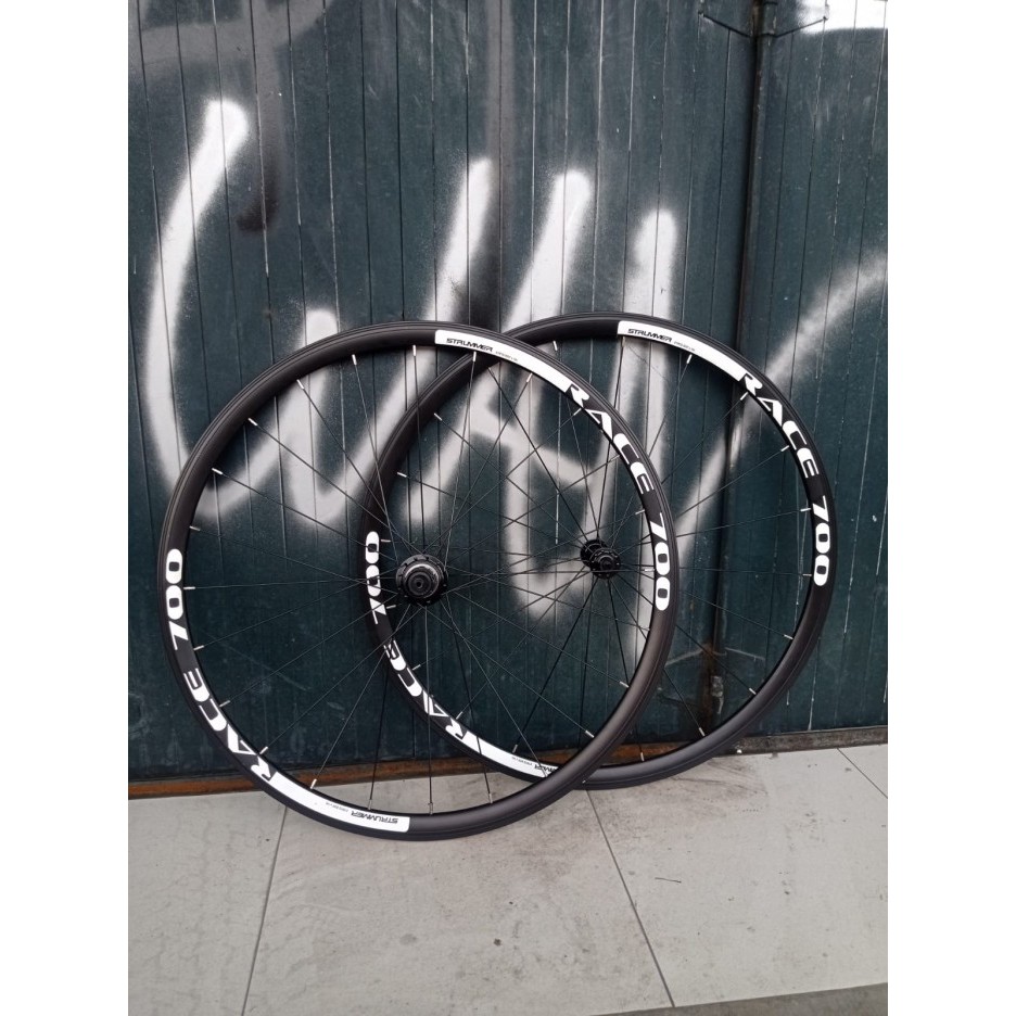 WHEELSET STRUMMER RACE 700C HUB STRUMMER HR10 HR20 RATCHET RIMBRAKE