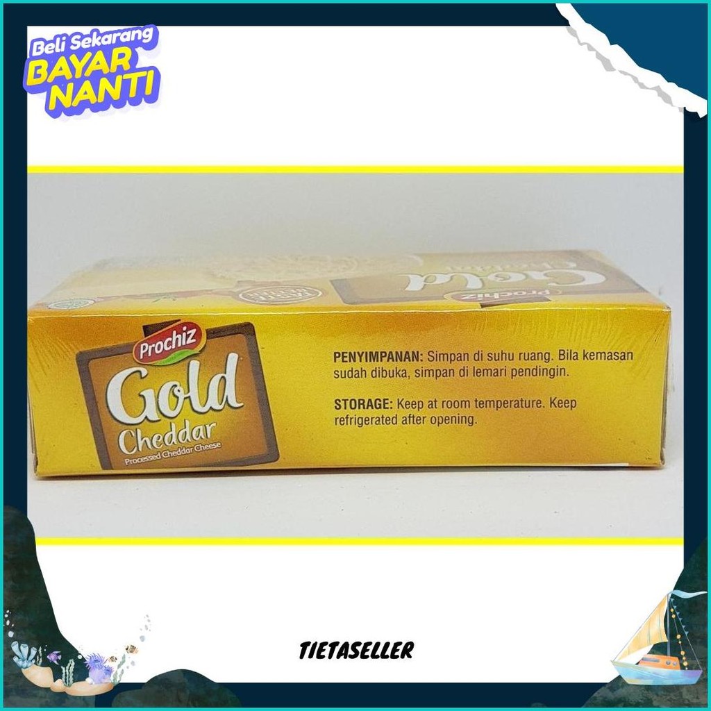 

Keju Prochiz Gold Cheddar 170 Gr Cod
