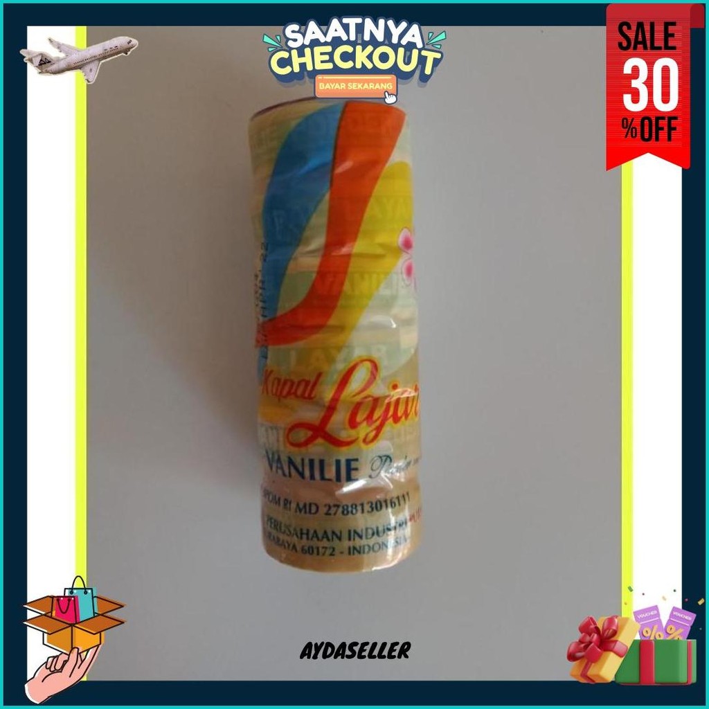 

Vanilie Powder Vanili Bubuk Cap Kapal Layar Lajar 1 Slop Gratis Ongkir