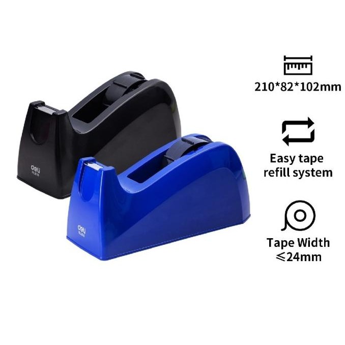

Sale Tape Dispenser Pemotong Isolasi Besar Kecil 12Mm-24 Mm Deli 816 Bagus