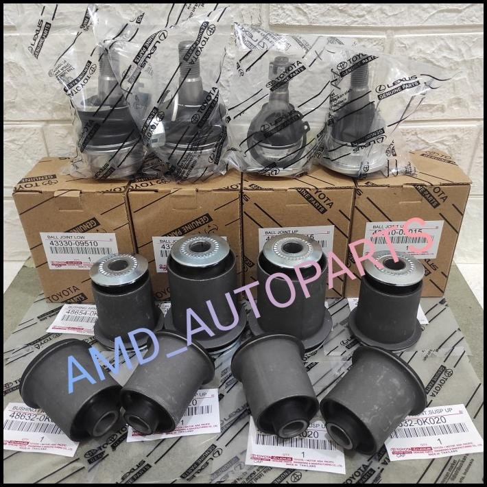 TERMURAH PAKET HEMAT INNOVA BALL JOINT ATAS BAWAH BUSHING ARM ATAS BAWAH INNOVA