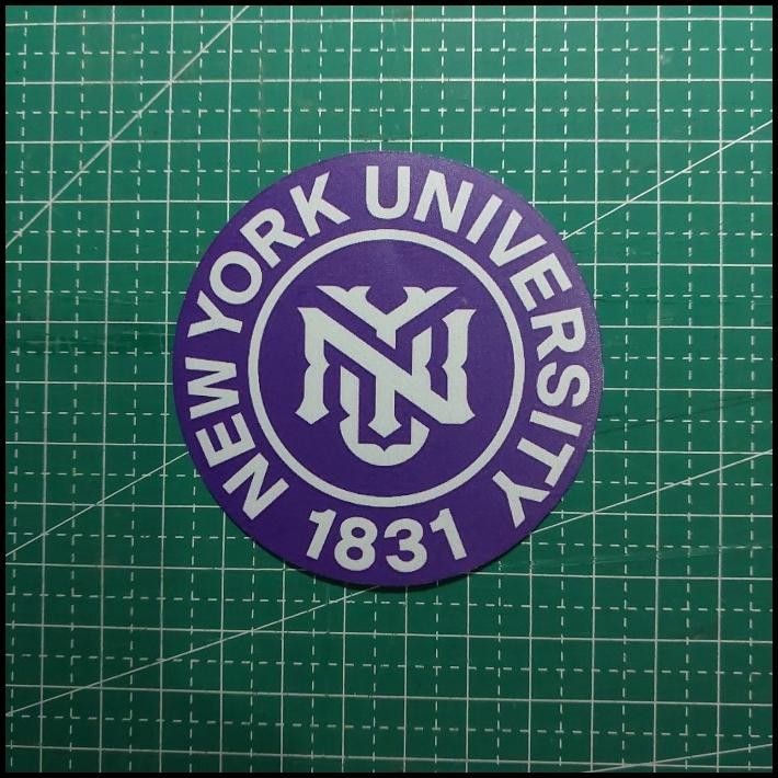 

GRATIS ONGKIR STICKER KAMPUS NEW YORK UNIVERSITY 1831 ROUNDED !!!!