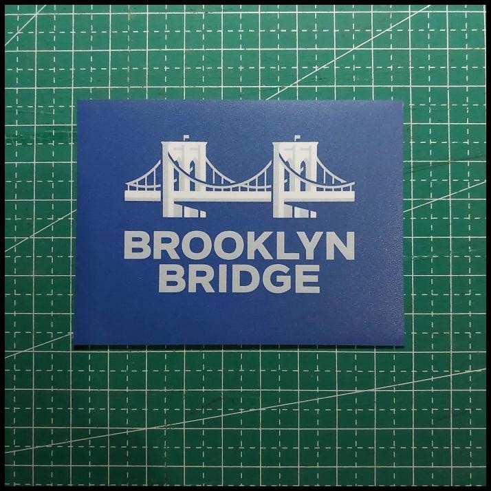

TERBARU STICKER SOUVENIRS BROOKLYN BRIDGE USA !!!!!!