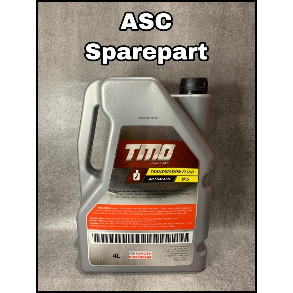 GRATIS ONGKIR OLI ATF TOYOTA WS 4L || ORIGINAL 