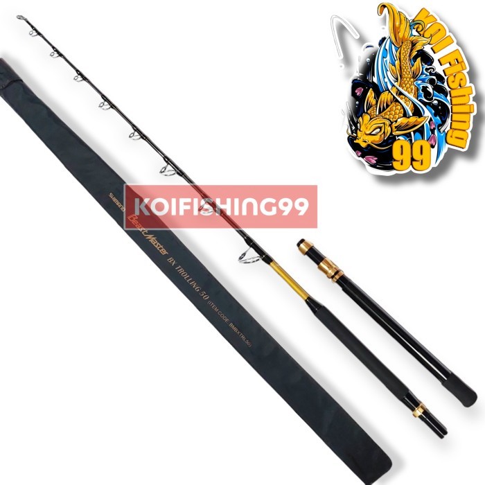 TERBARU Joran Trolling Shimano BEASTMASTER BX TROLLING 50