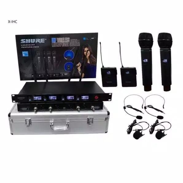 Hilmawanmall - Mic Wireless Shure X1Hc 4 Channel / Xihc