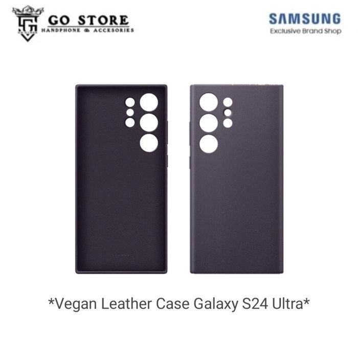 Terlaris Samsung Galaxy S24 Ultra Vegan Leather Case - ORIGINAL SALE