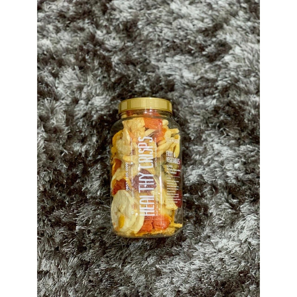 

HEALTHY CRISPS - TOPLES KECIL - 700ml (100-185gr) - KERIPIK BUAH