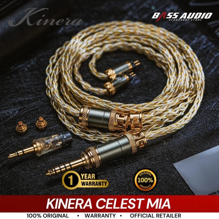 Kinera MIA 6N Single Crystal Copper Silver-Plated Upgrade cable