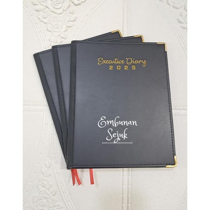 

sale! agenda executive diary tipe a4 tahun 2025 kertas cream