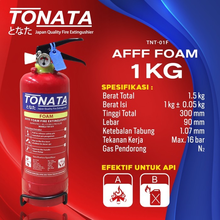 APAR 1KG TONATA / FOAM 1 KG / SET KOMPLIT