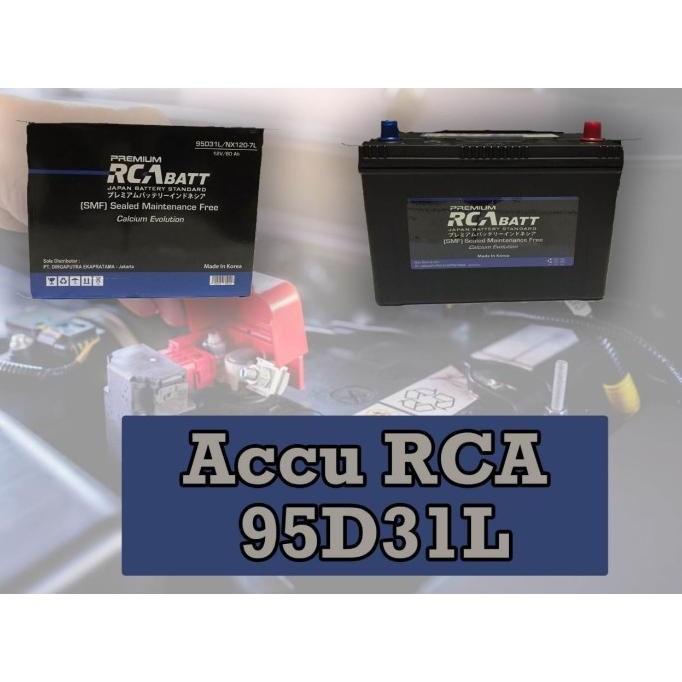 Murah Accu Mobil Rca 95D31L - 67531 -