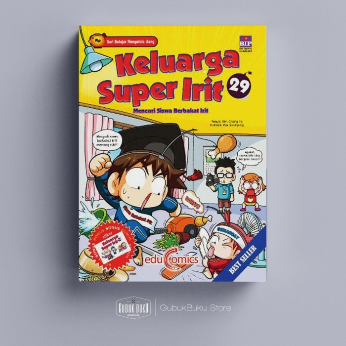 Komik Keluarga Super Irit 29 : Mencari Siswa Berbakat Irit (Original)