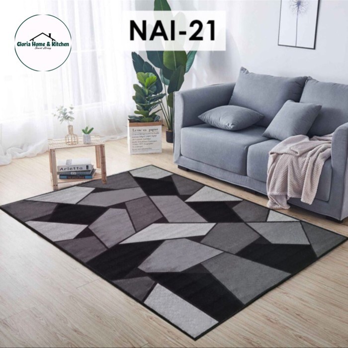 KARPET LANTAI MINIMALIS / KARPET RUANG TAMU 100X150