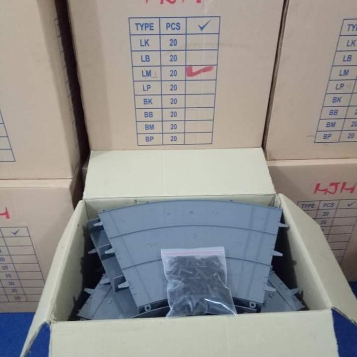 track Tamiya hjh belokan / track belokan hjh / trek rel hjh belokan