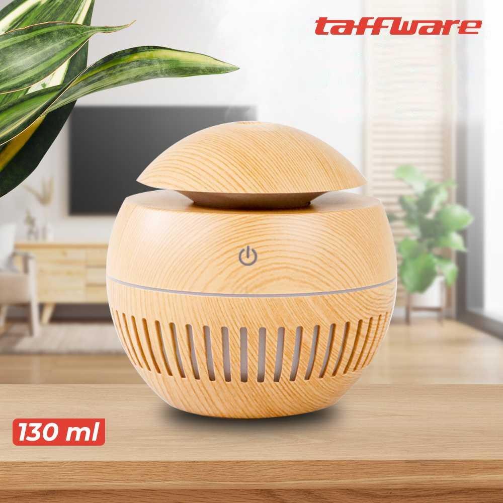 Air Humidifier Ultrasonic Aromatherapy Wood 130ml SL-001 Krey Anti Dehumidifier Purifier Ruangan Tir