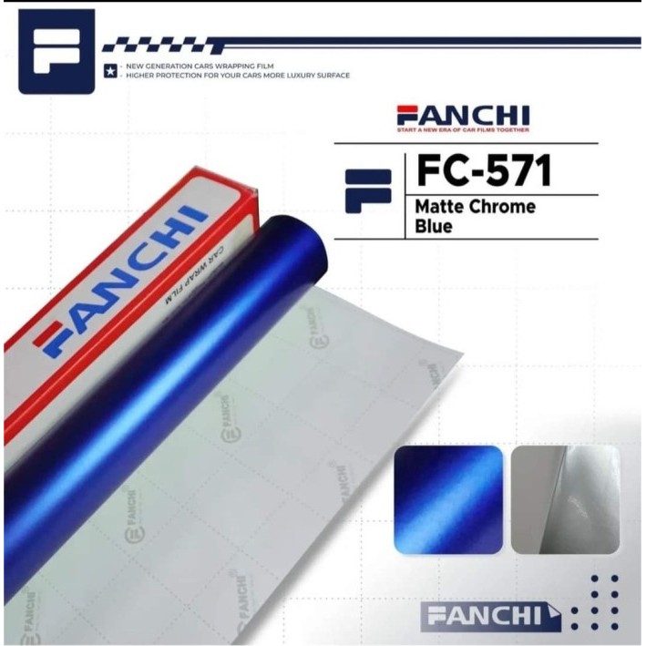 

HOT SALE! [ROLL] Sticker Fanchi Matt Chrome Metalik Doff Metallic matt ROLL