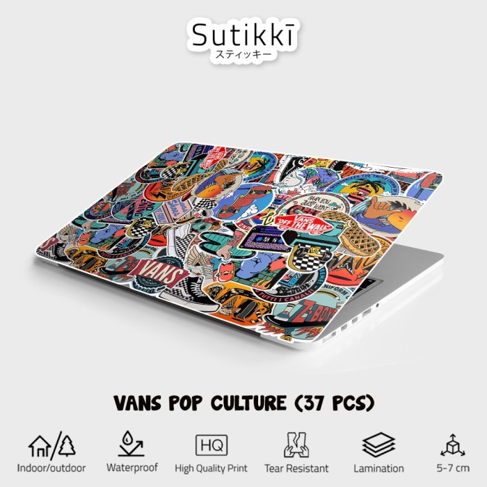 

TERBARU! Sticker Pack Vans SkateBoard Skate Board Sepatu Sneakers Vinyl Sneaker