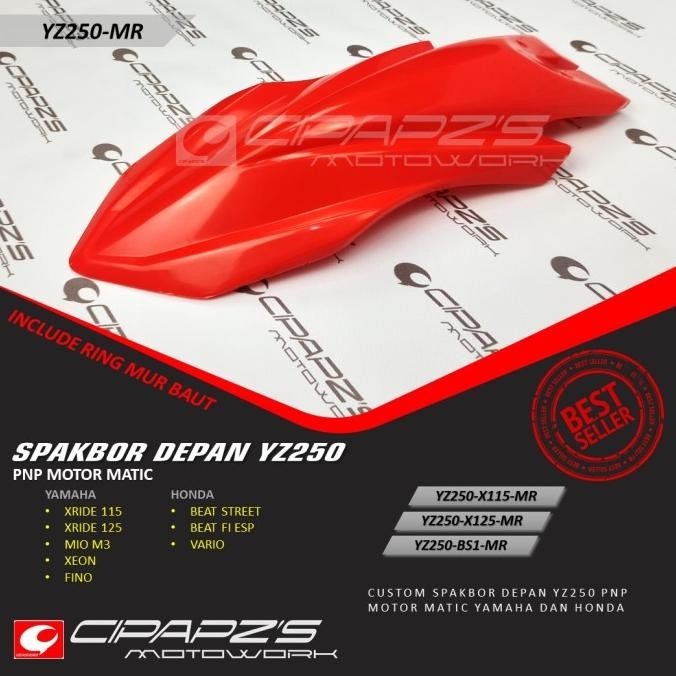 X Ride Yz 250 Spakbor Original Dan Terpercaya