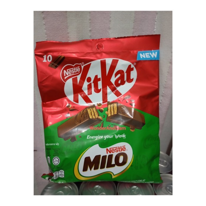 

New Launching - Kitkat Milo Isi 10 Import Malaysia