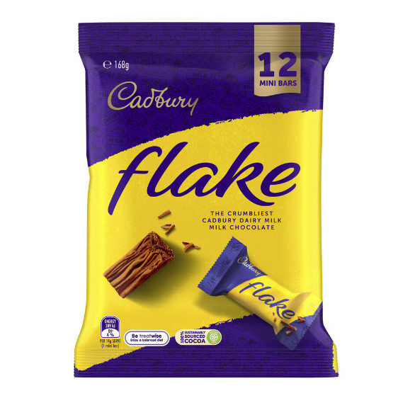 

Cadbury Flake Chocolate Sharepack 12 pack 168g