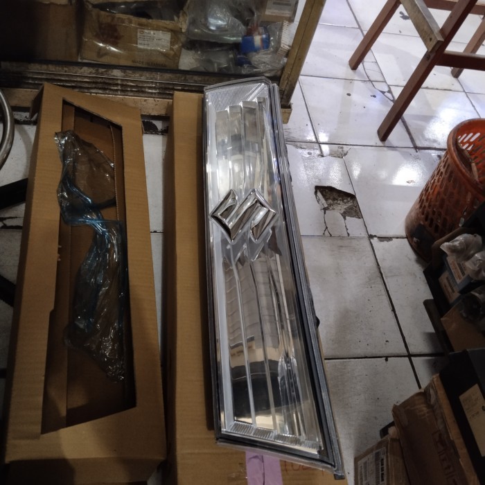 grill atas bemper depan suzuki karimun wagon r gs ori sgp