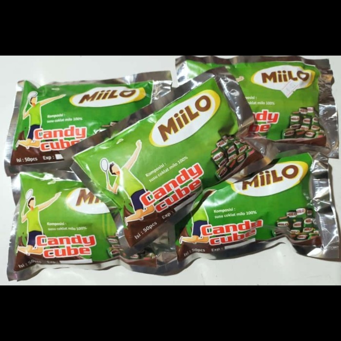 

Milo cubes candy isi 50 cubes