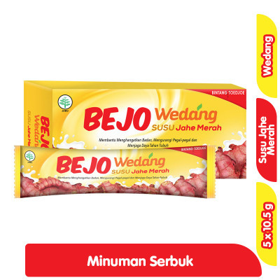 

Bejo Wedang Susu Jahe Merah 5 x 10.5 g