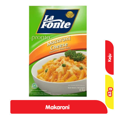

La Fonte Pronto Mac and Cheese 63 g