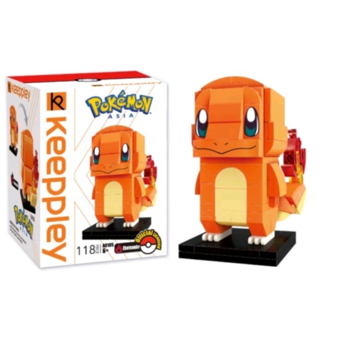 Keeppley Lego Pokemon Figure Pikachu Psyduck Eeve Bulbasaur Squilter
