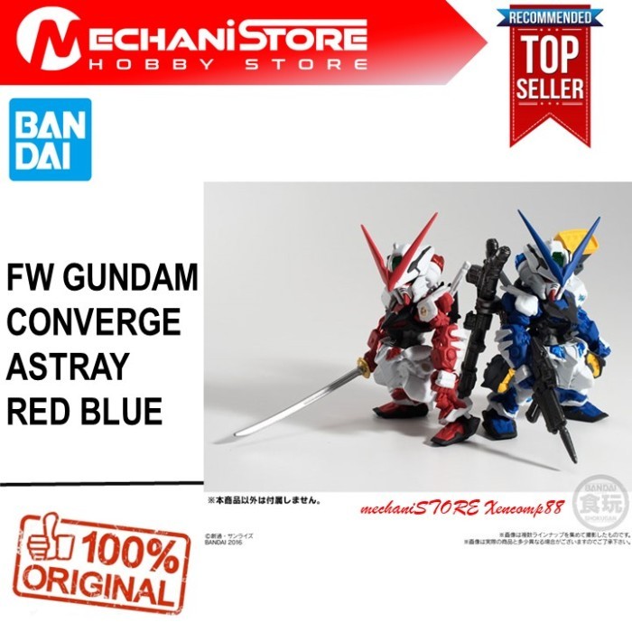 FW Gundam Converge Core Astray Red & Blue Frame Set