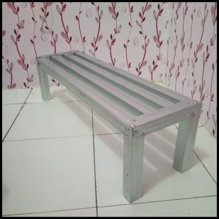 1 METER/ RAK POT TANAMAN BAJA RINGAN / RAK POT BUNGA / RAK SERBAGUNA